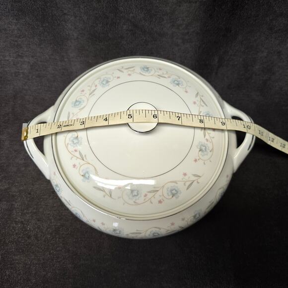 English Garden Fine China 1221 Covered Serving Soup / Vegetable Bowl & Lid - Picture 9 of 12
